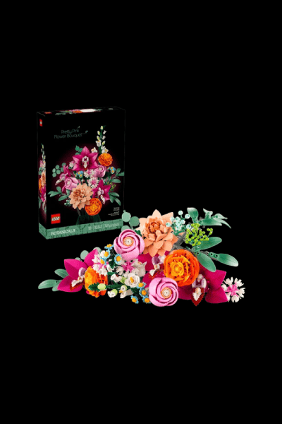 El bonito ramo de flores rosas