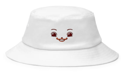 Gorro pescador blanco