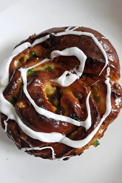 La brioche de frutas confitadas