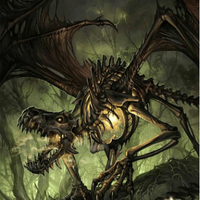 Dragón Esquelético