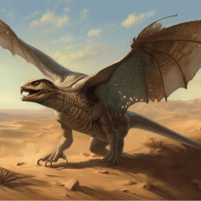 Dragón de Arena