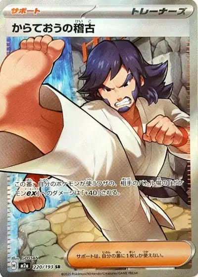Entraînement de Karatéka