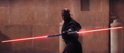 Sable de luz doble de Darth Maul