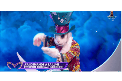 Lapin chante J’ai demandé à la lune avec Brocoli