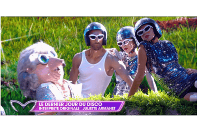 Taupe chante Le dernier jour du disco