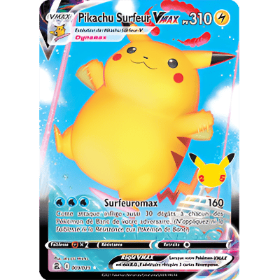 Surfing Pikachu VMAX CEL 009/025