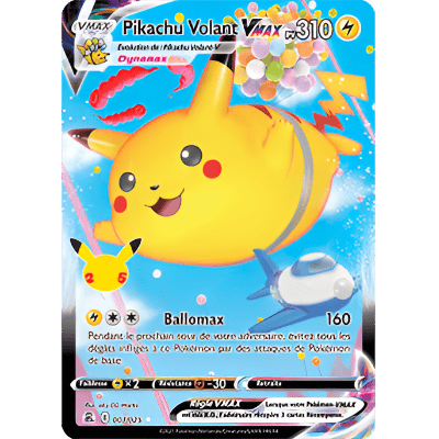 Flying Pikachu VMAX CEL 007/025