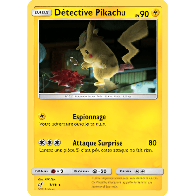 Detective Pikachu 10/18