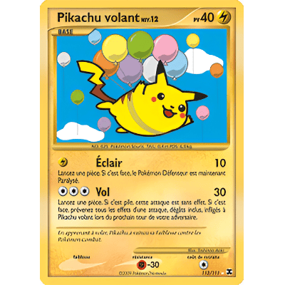 Flying Pikachu 113/111