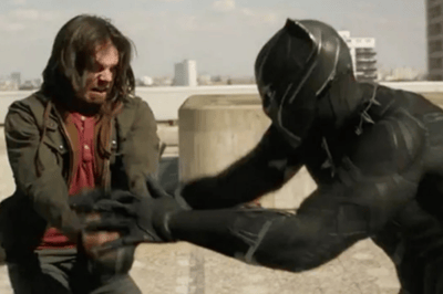 Bucky vs Black Panther