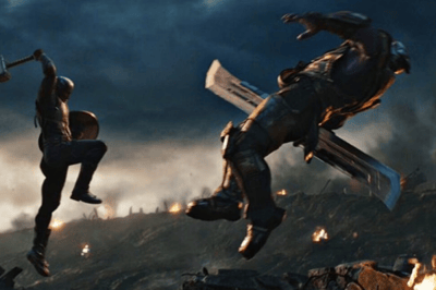 Captain America vs Thanos