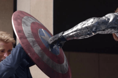 Captain America vs le soldat de l’hiver