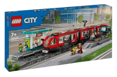 El tranvía y la estación del centro
