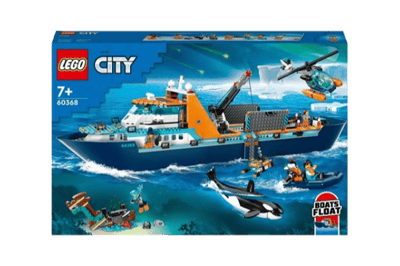 El barco de exploración ártica