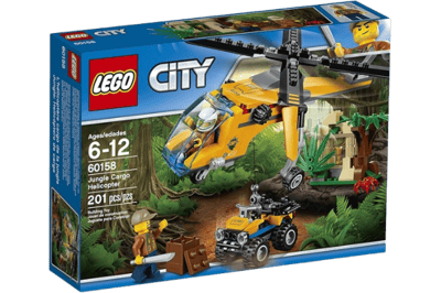 El helicóptero del explorador de la jungla