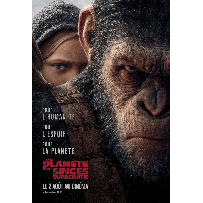 EL PLANETA DE LOS SIMIOS: LA GUERRA (2017) – RELANZAMIENTO DE EL PLANETA DE LOS SIMIOS