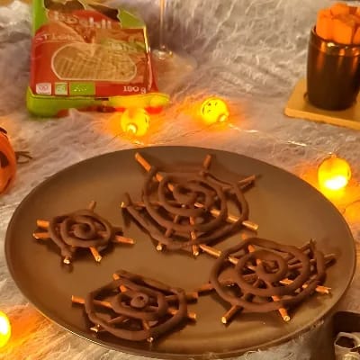 Recette toiles d’araignées Halloween