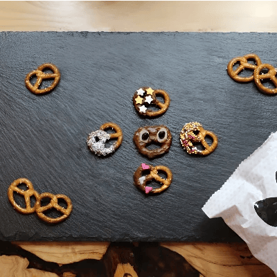 Bretzels choco-vermicelles