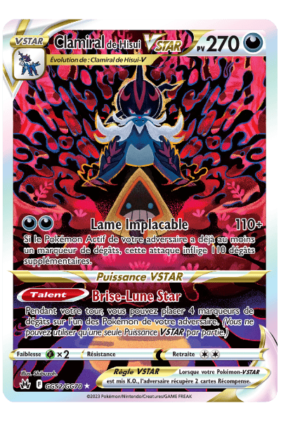 Clamiral Hisui Vstar