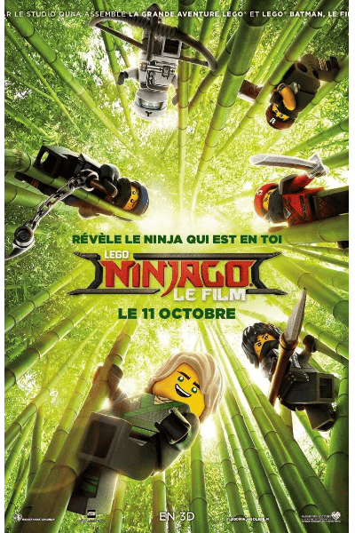 LEGO NINJAGO: LA PELÍCULA (2017) – WARNER BROS – 3ª PELÍCULA DE LA FRANQUICIA LEGO