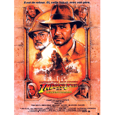 INDIANA JONES Y LA ÚLTIMA CRUZADA (1989) – TRILOGÍA DE LOS 80