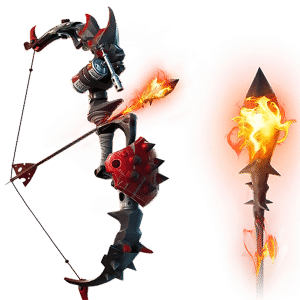 Arco primitivo flamígero
