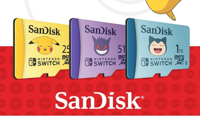 MicroSD Sandisk × Pokémon