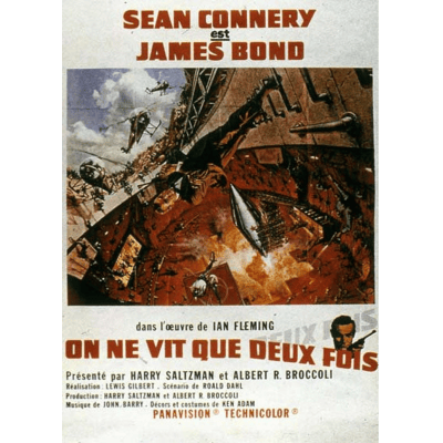 YOU ONLY LIVE TWICE 007 (1967) – SEAN CONNERY