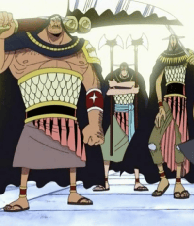 La Guardia di Alabasta – Guardie Tsumegeri