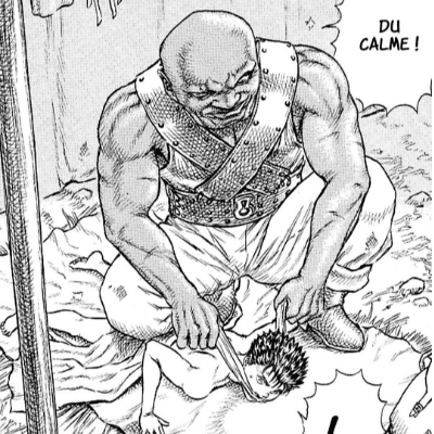 El abuso de un mercenario de Gambino sobre Guts