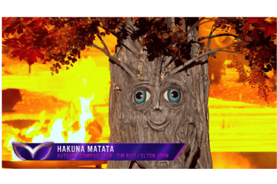 Arbre chante Hakuna matata