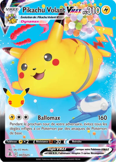 Pikachu Volante VMAX