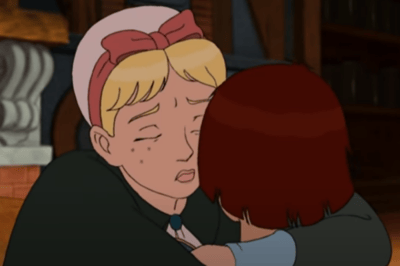 Lucie and Sophie reuniting