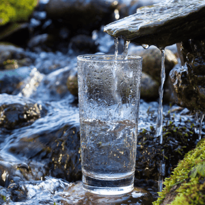 Eau de source