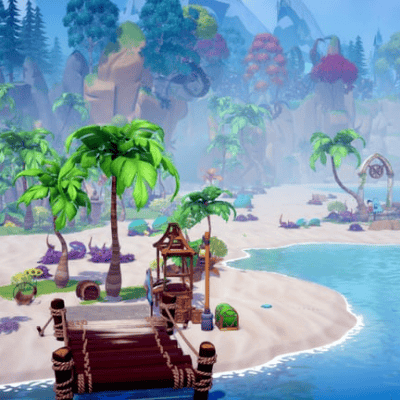 Plage enchantée