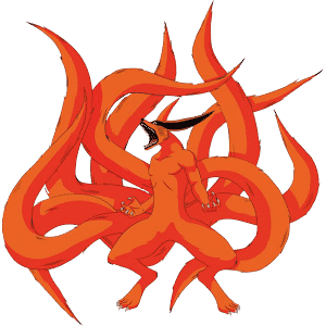 Kurama – Kyubi – Volpe Demone a 9 code