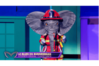 Eléphant chante Le blues du businessman