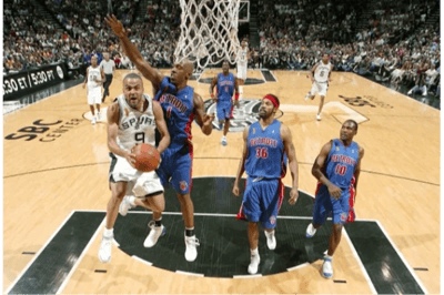 2005 – San Antonio Spurs / Detroit Pistons