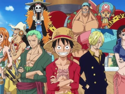 With the Straw Hats