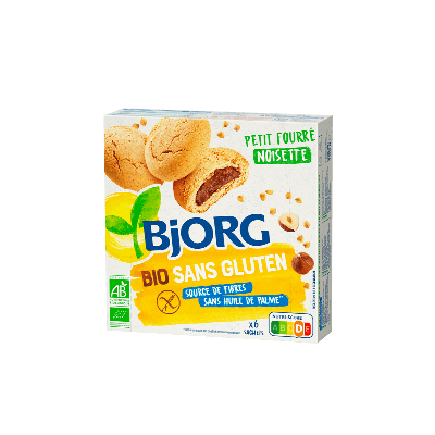 Biscotto Piccolo Ripieno Nocciola Senza Glutine