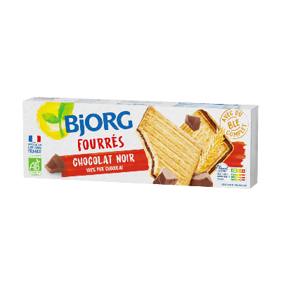 Biscotti Ripieni Cioccolato Fondente