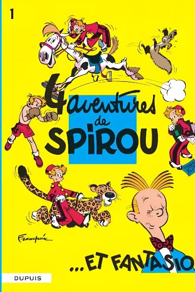 Tomo 01 – Quatro Aventuras de Spirou e Fantasio
