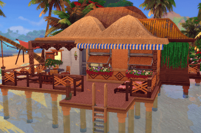 Tropical bungalows