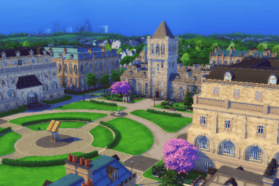 College campus dorms