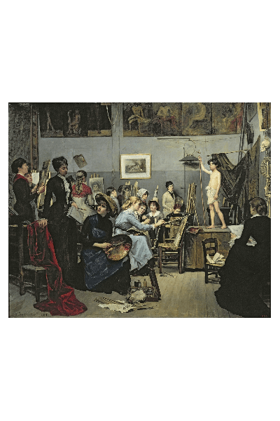 Bashkirtseff, L'Accademia Julian (1881)