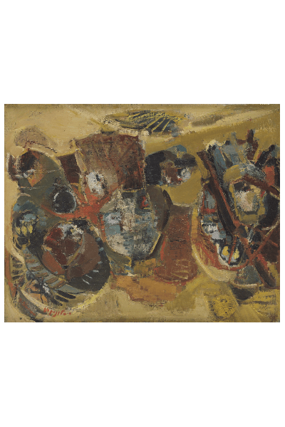 Sima Slonim, Scenery (View) (1964)