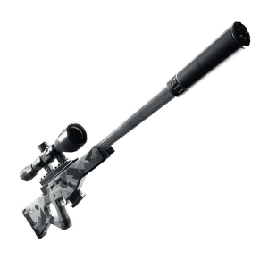 Fusil de francotirador silenciado