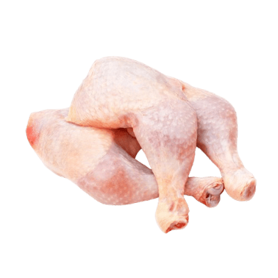 muslos de pollo