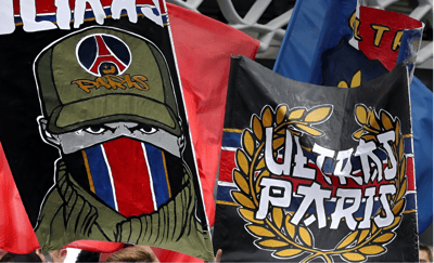 Tifo Paris Saint Germain 🔴🔵