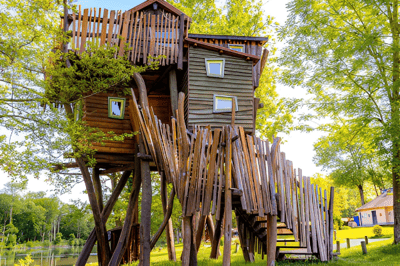 Cabaña en los árboles